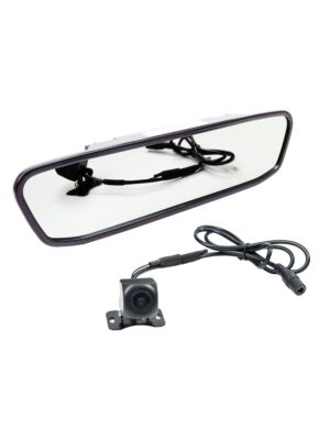 Système de stationnement sans fil PNI Escort P20S avec écran de voiture de 4,3 pouces dans le rétroviseur arrière et la caméra