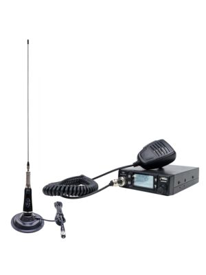 Radio CB portable 2 voies à réduction de bruit avec antenne mobile à base  magnétique - 40 canaux