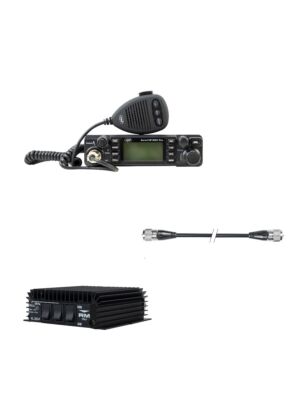 Ensemble radio CB PNI Escort HP 9001 PRO, ASQ + amplificateur RX-TX KL203P, AM-FM-SSB, 100 W, 12 V et câble PNI R50