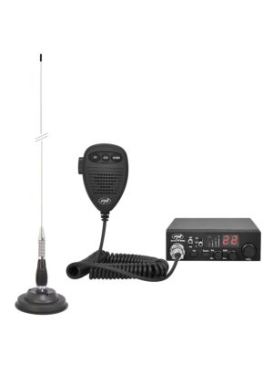 Kit CB radio CBI ESCORT HP 8000L ASQ + Antenne CB PNI ML100