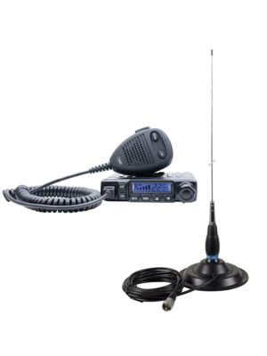 Paquet CB PNI Escort HP 6500 ASQ Escort + Antenne magnétique CB PNI ML145