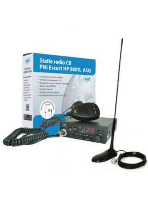 Radio CBI CBI ESCORT HP 8001L ASQ + Casque HS81L + CB PNI Extra 45 antenne