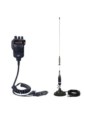 Kit de station radio CB PNI Escort HP 62 et antenne PNI S75 avec aimant inclus