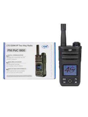 Station radio portable PNI PoC 1800, GSM 4G LTE, Wi-Fi