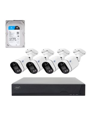 Kit de vidéosurveillance avec disque dur inclus