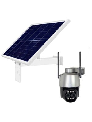 Ensemble caméra de vidéosurveillance sans fil PNI House IP574 et panneau solaire photovoltaïque PNI PSF6020A