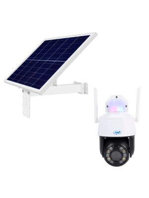 Ensemble caméra de vidéosurveillance sans fil PNI House IP575 et panneau solaire photovoltaïque PNI PSF6020A