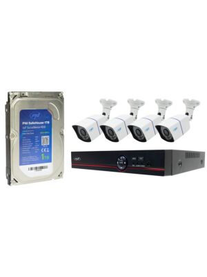 Kit de surveillance et disque dur de 1 To