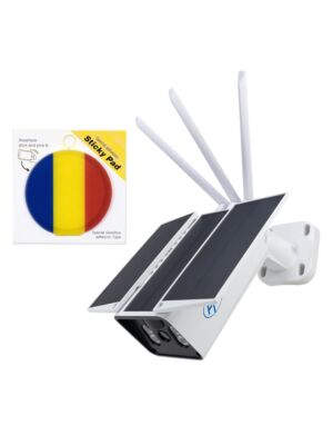 Caméra de surveillance vidéo PNI SafeHome PT950LR 1080p 2MP et drapeau adhésif inclus (cadeau).