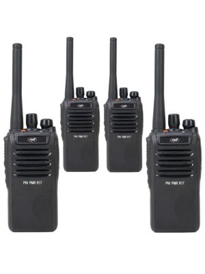 Kit de 4 radios portables PNI PMR