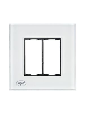 Cadre en verre simple PNI RM101W pour prises PNI