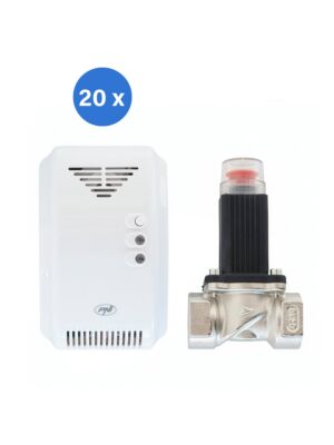 Kit de capteur de gaz PNI Safe House 200 et de vannes solénoïdaux