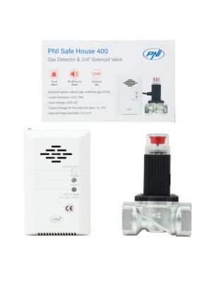 Kit PNI Safe House 400 capteur de gaz et électrovanne 3/4 pouces