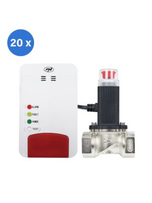Kit de capteur de gaz intelligent et électrovanne PNI Safe House Smart Gas 300