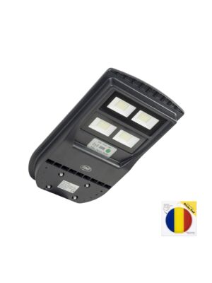 Pack PNI SL210 lampadaire de 100W avec panneau solaire intégré de 10W et drapeau adhésif inclus