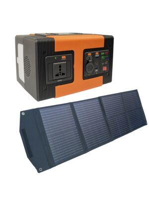 Centrale électrique PNI GreenHouse SP606 42Ah 537,6Wh 600W avec panneau solaire 80W