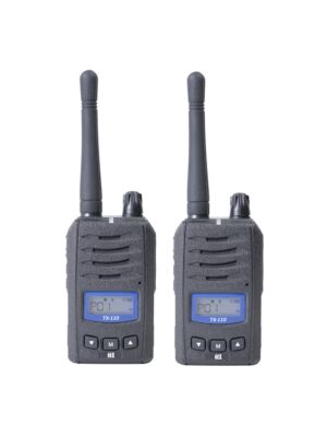 Station de radio PMR portable TTi TX110 avec 2bc