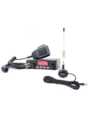 Kit station radio CB TTi TCB-550 EVO + antenne CB PNI ML29, longueur 34 cm