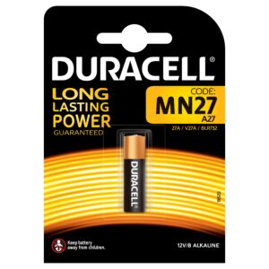 Batterie spéciale Duracell MN27 12V alcaline Code 81546868