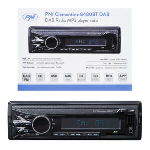 Radio DAB Lecteur MP3 auto PNI Clementine 8480BT