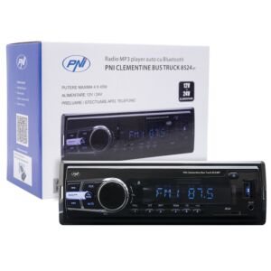  DAB Autoradio MP3 car Player PNI Clementine 8480BT 4x45w, 12 /  24V, 1 DIN, with SD, USB, AUX, RCA, Bluetooth and USB 1.5A for Phone  Charging : Electronics