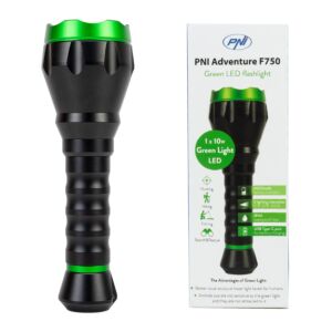 Lampe de poche verte PNI Adventure F750