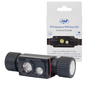 Lampe frontale PNI Aventure F80