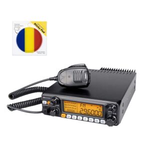 Ensemble de station radioamateur PNI Jopix AT-5555N II, AM, FM, SSB et drapeau adhésif inclus
