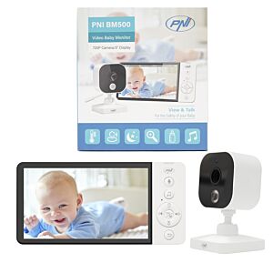 Moniteur vidéo pour bébé PNI BM500