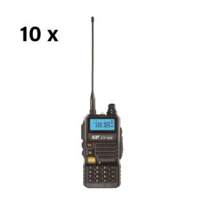 Boîte de 10 pièces Station radio portable VHF/UHF CRT FP00