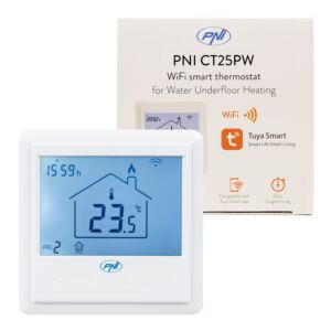 Thermostat intelligent intégré PNI CT25PW