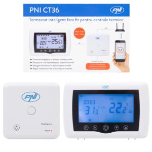 Thermostat intelligent PNI CT36 sans fil