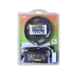 LED D-Light 60RGB PNI LED 60 l / s interne 60 m / m 12V 5m avec télécommande