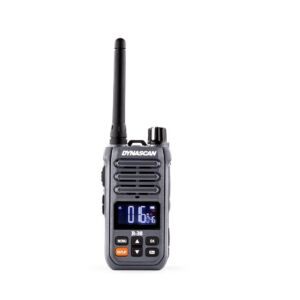 Station de radio portable PMR Dynascan R-38 446 MHz, 0,5 W, 16 canaux