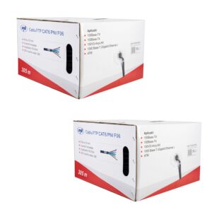 Câble Bax 2 rouleaux x 305 m FTP CAT6 PNI F06