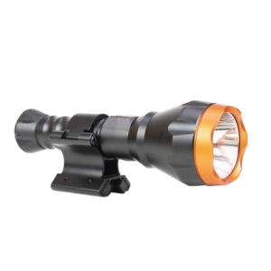 Lampe de poche Crystal LED PNI Adventure F550, 10W et support de montage magnétique PNI FLM33