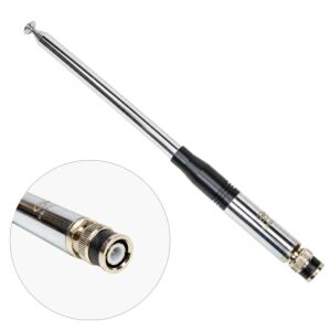 Antenne BNC PNI Flex 130 télescopique, 27 MHz, 23,5-130 cm