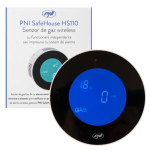 Capteur de gaz sans fil SafeHouse HS110 de PNI