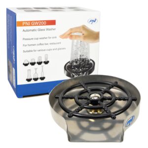 Laveuse de tasses PNI GW200 pour bar, restaurant, cuisine, rinçage et lavage rapides, jet de pression, refroidissement