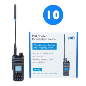 Bax Lot de 10 scanners radio portables PNI HAM27