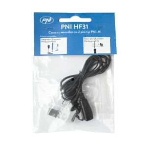 Casque avec microphone PNI HF31 avec 2 broches type PNI-M