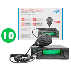 Basse avec 10 stations radio CB PNI Escort High