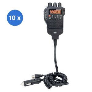 Boîte contenant 10 stations radio CB portables PNI Escort HP 62