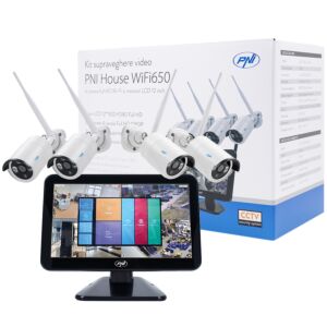 Kit de surveillance vidéo PNI House WiFi650