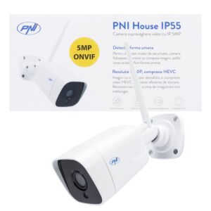 Caméra de surveillance vidéo PNI House IP55 5MP