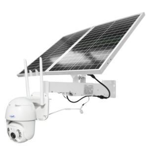 Caméra de vidéosurveillance PNI IP65 avec panneau solaire