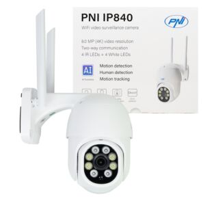 Caméra de vidéosurveillance sans fil PNI IP840