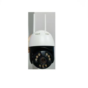 Caméra de vidéosurveillance sans fil PNI IP845, Black Light, WiFi, PTZ, emplacement micro SD 4MP, autonome, application ICSee