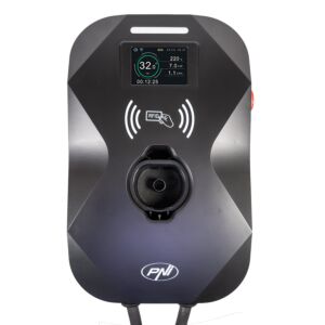 Borne de recharge PNI KW11, 16A, 11KW, pour voitures électriques, 85V - 415V, triphasée, câble de type 2 et connecteur 7 broches