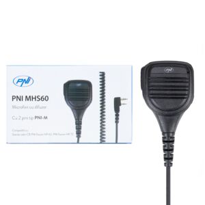 Microphone avec haut-parleur PNI MHS60 à 2 broches type PNI-M